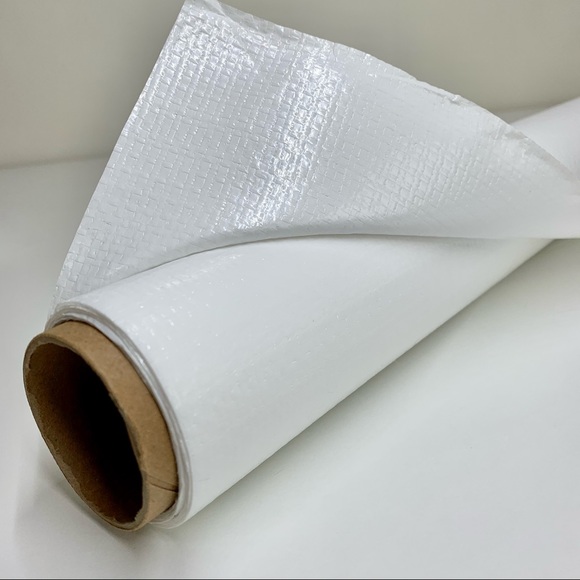 Style-Mile Other - NWT Polyethylene Fabric Roll - 2 Yards White